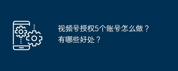 如何授权视频号管理,提升运营效率的最佳解决方案