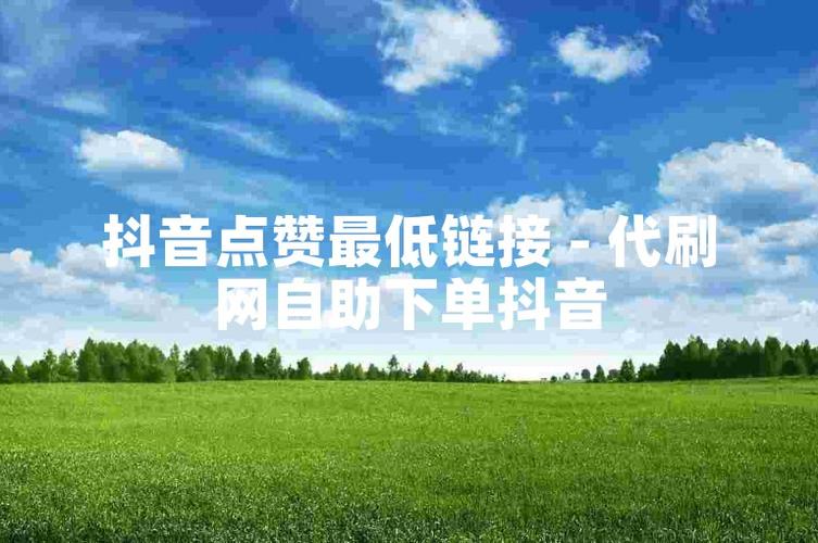 抖音粉丝自助服务下单10个赞-抖音点赞购买便宜平台