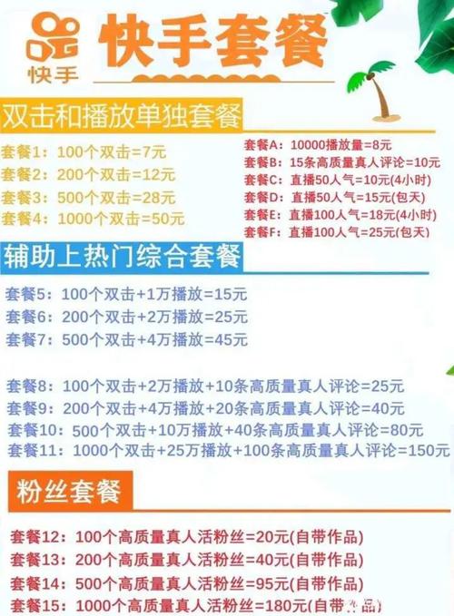 快手1元10000个赞-快手粉丝平台最便宜
