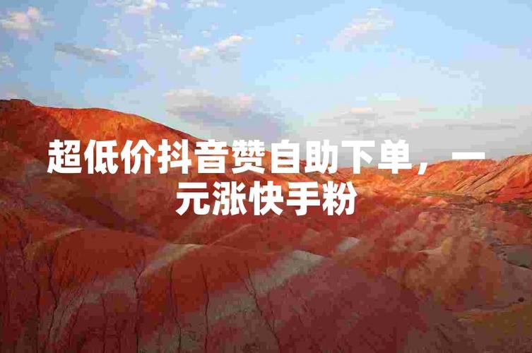 快手粉丝自助服务下单平台-一站式解决涨粉难题的实用工具