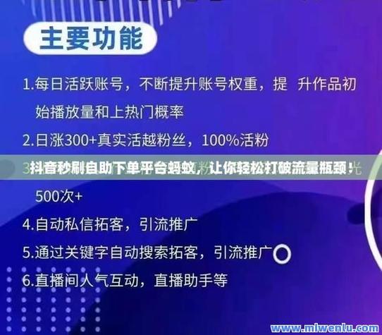 粉丝购买自助下单平台