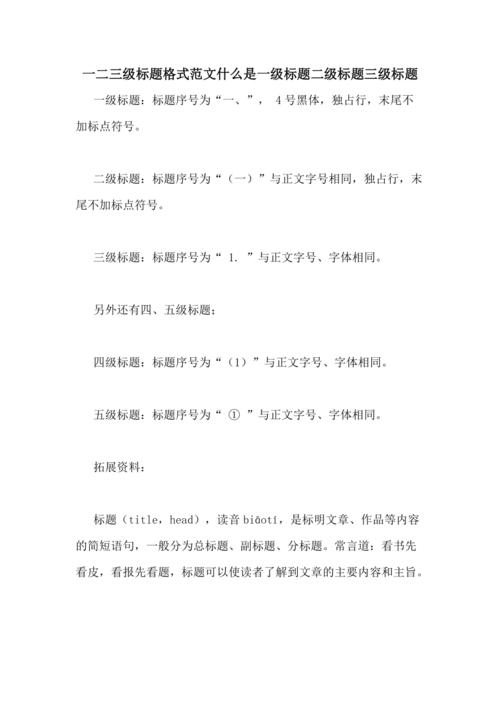 标题: