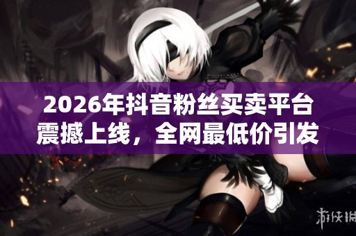 2026年抖音粉丝买卖平台震撼上线，全网最低价引发行业热议与便捷化革新