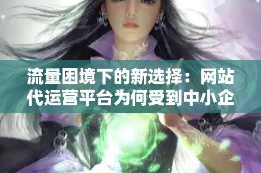 流量困境下的新选择：网站代运营平台为何受到中小企业关注？