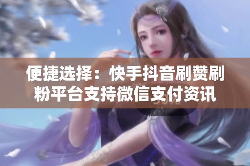 便捷选择：快手<a href=