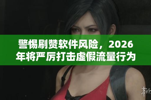 警惕刷赞软件风险,2026年将严厉打击虚假流量行为 警惕刷赞软件风险,2026年将严厉打击虚假流量行为