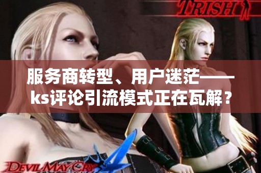 服务商转型、用户迷茫——ks评论引流模式正在瓦解？