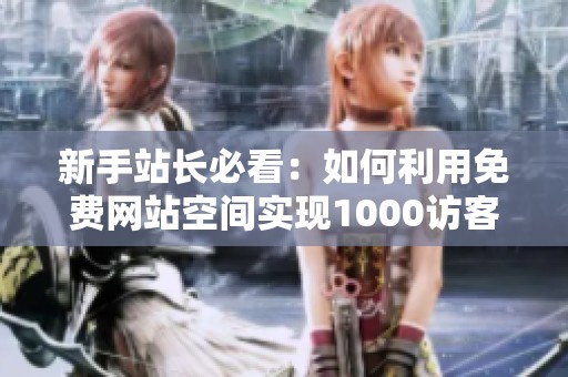 新手站长必看：如何利用免费网站空间实现1000访客获取技巧