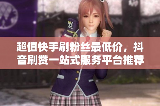 超值快手刷粉丝最低价，<a href=