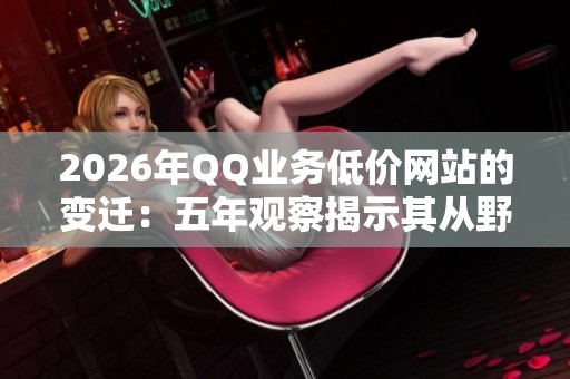 2026年QQ业务低价网站的变迁:五年观察揭示其从野蛮生长到理性消费的转型之路 2026年QQ业务低价网站的变迁:五年观察揭示其从野蛮生长到理性消费的转型之路