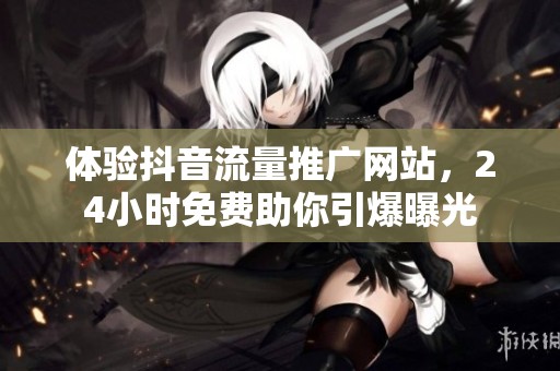 体验抖音流量推广网站，24小时免费助你引爆曝光