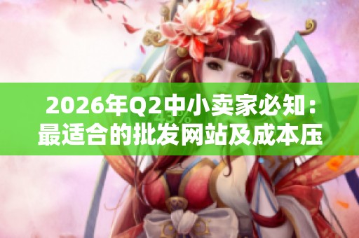 2026年Q2中小卖家必知:最适合的批发网站及成本压低策略 2026年Q2中小卖家必知:最适合的批发网站及成本压低策略