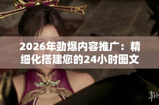 2026年劲爆内容推广：精细化搭建您的24小时图文客服平台，覆盖全国售后服务