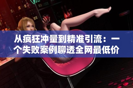 从疯狂冲量到精准引流:一个失败案例聊透全网最低价涨访客 从疯狂冲量到精准引流:一个失败案例聊透全网最低价涨访客