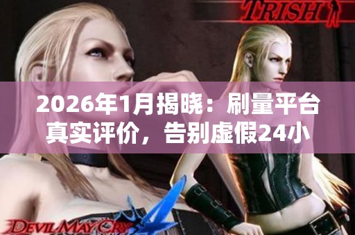 2026年1月揭晓:刷量平台真实评价,告别虚假24小时自助涨粉新时代 2026年1月揭晓:刷量平台真实评价,告别虚假24小时自助涨粉新时代